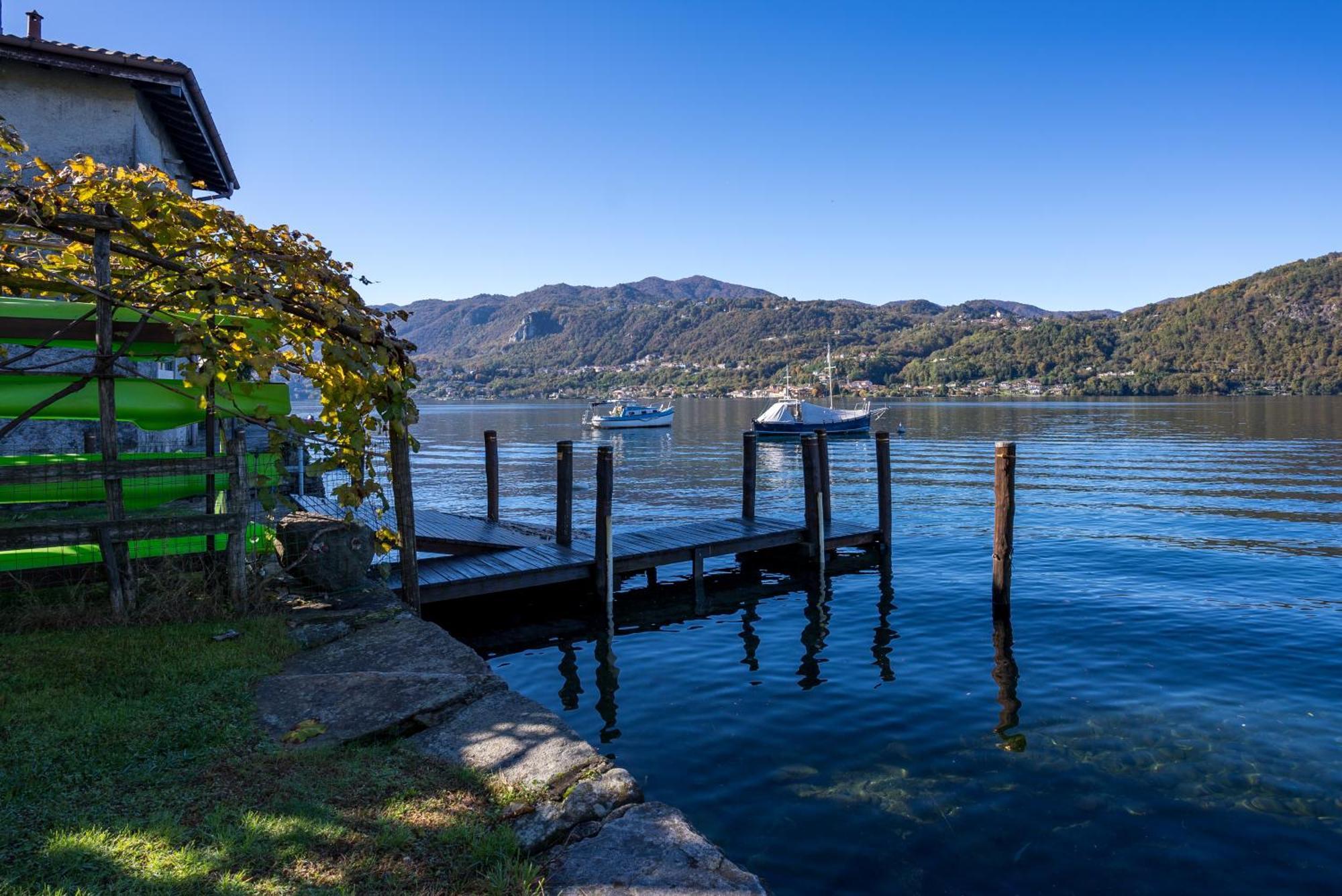 Casa Elsa - Lago D'Orta Orta San Giulio Bagian luar foto